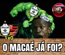 Memes: Macaé 1 x 0 Flamengo