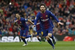 Lionel Messi segue como artilheiro do Campeonato Espanhol. Marcou 24 gols até aqui pelo Barcelona