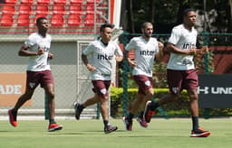 Cueva fez apenas trabalhos físicos com os titulares de quarta-feira