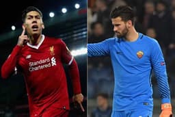 Firmino e Alisson estarão frente a frente nas semifinais&nbsp;