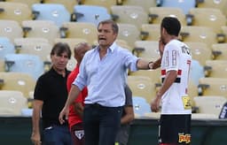 Treinador são-paulino não escondeu a frustração pelo resultado no Maracanã