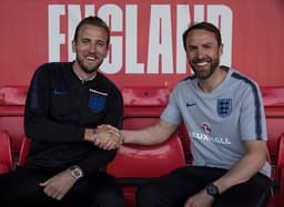 Kane e Southgate