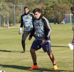 Guzmán com a Seleção Argentina