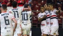 Flamengo e São Paulo