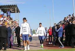 Treino da Argentina