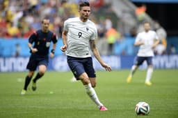 Olivier Giroud, Blaise Matuidi e Paul Pogba são os jogadores do atual elenco da França que já marcaram gols em Copa do Mundo