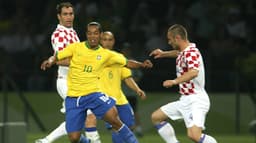 2006: Brasil 1 x 0 Croácia - Olympiastadion (Alemanha)