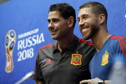 Hierro e Sérgio Ramos