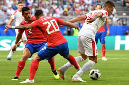 Na estreia da Copa, Costa Rica perdeu para a Sérvia por 1 a 0 e precisa de vitória contra o Brasil