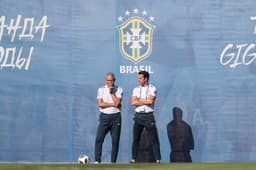 Tite e Edu Gaspar