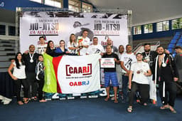 Copa Nacional entre advogados e estagiários de Jiu-Jitsu aconteceu no último fim de semana no Rio (Foto: Flávia Freitas)