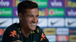 Coletiva de Philippe Coutinho em Sochi na Rússia