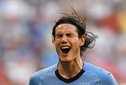 E o Cavani desencantou na Copa do Mundo