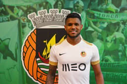 Matheus Reis foi apresentado como novo reforço do Rio Ave