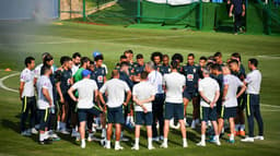 Treino seleção brasileira