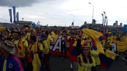 Torcida da Colômbia