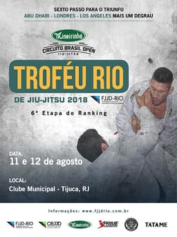 Troféu Rio marca o começo do segundo semestre do calendário da FJJD-Rio e CBJJD (Foto: Divulgação)