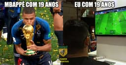 Os memes da final da Copa do Mundo é do título da França