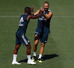 Vinicius Junior e Benzema - Real Madrid