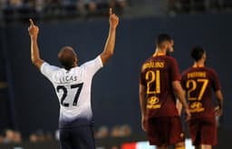 Lucas Moura - Tottenham x Roma