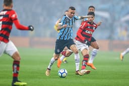 Grêmio 1 x 1 Flamengo: as imagens da partida na Arena