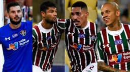 Julio Cesar, Gilberto, Gum e Marcos Jr são os titulares que encerram contrato em dezembro; veja a lista na galeria