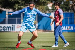 Desde março fora da equipe, Fred vem surpreendendo os médicos do clube com a sua rápida recuperação