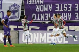 Após vencer o Defensor por 2 a 0 no Maracanã, o Fluminense voltou a derrotar os uruguaios - dessa vez em Montevidéu -, com um gol de Pedro. Dessa forma, o Tricolor garantiu classificação para as oitavas de final da Copa Sul-Americana, fase em que enfrentarão o Deportivo Cuenca, do Equador. O L! deu as notas para os jogadores da equipe carioca na partida (Por Marcello Neves - marcelloneves@lancenet.com.br)