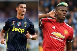 Juventus (Cristiano Ronaldo) x Manchester United (Pogba)