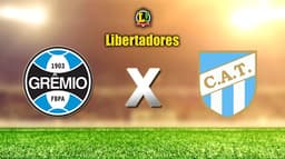 Apresentação Grêmio x Atlético Tucumán