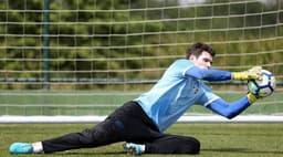 Júlio César - Treino Fluminense