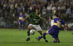 2000 Final  Boca Juniors 2 x 2 Palmeiras  Palmeiras 0 x 0 Boca Juniors (2 x 4 nos pênaltis)