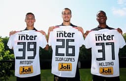 Antony, Igor Gomes e Helinho