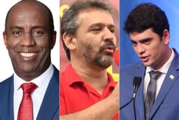 Marcelo Candido, Edson Dorta e Rodrigo Tavares