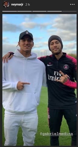 Neymar Medina no PSG