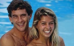 Ayrton Senna e Adriane Galisteu