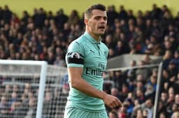 Xhaka - Crystal Palace x Arsenal