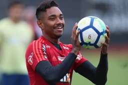 Vitinho - Treino do Flamengo