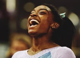 Simone Biles no Mundial de Doha