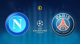 Apresentação Napoli x PSG