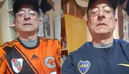 Torcedor Boca Juniors e River Plate