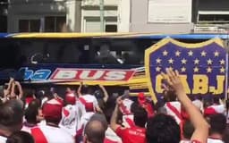 River x Boca - Ônibus