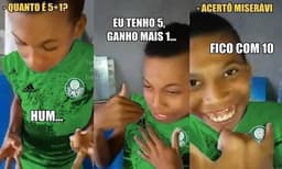 Memes de rivais ironizam conquista do Palmeiras