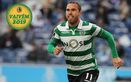 Bruno César, do Sporting-POR, está na mira do Vasco. Confira a seguir outras imagens na galeria especial do LANCE!