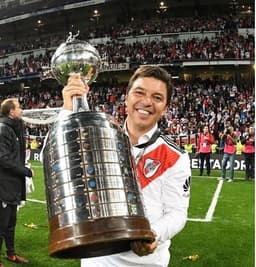 Marcelo Gallardo deixou o futuro em aberto no River Plate