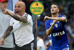 Montagem - Sampaoli e Thiago Neves VAIVÉM