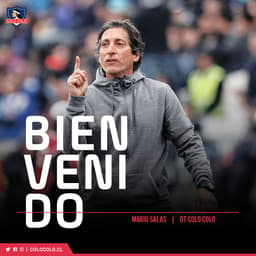 Mario Salas - Novo técnico do Colo-Colo