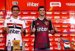 SAO PAULO FC : APRESENTACAO - PABLO E TIAGO VOLPI