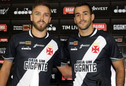 Vasco apresentou Cláudio Winck e Raul Cáceres no Salão de Beneméritos, Estádio de São Januário, Rio de Janeiro (RJ)