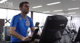 Boselli fez testes físicos no Corinthians